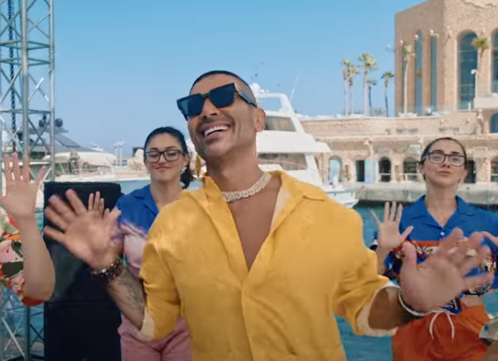 أشرار ديو غنائي جديد يجمع أحمد سعد ودنيا سمير غانم ضمن أحداث فيلم روكي الغلابة