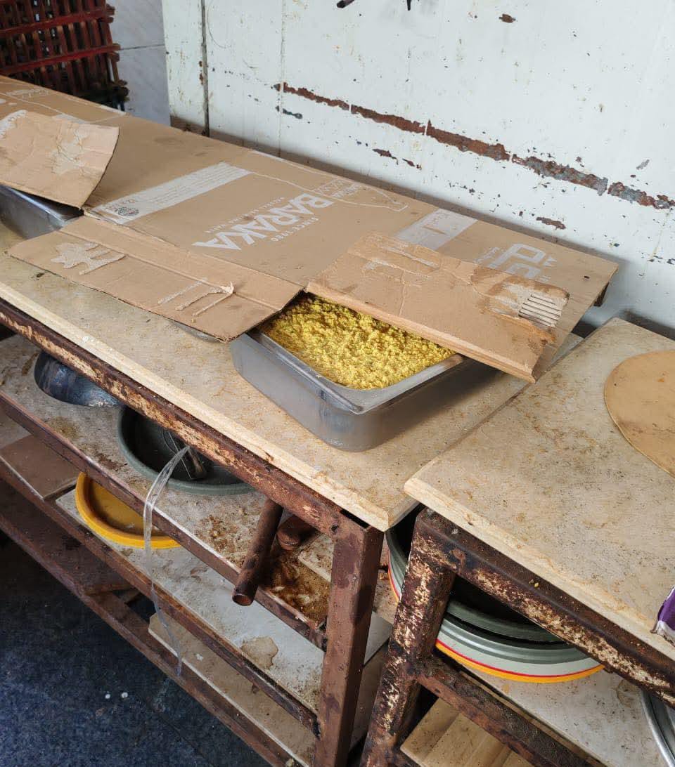 جانب من المضبوطات 