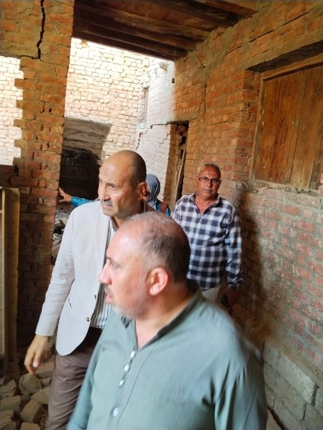 جانب من المعاينة 