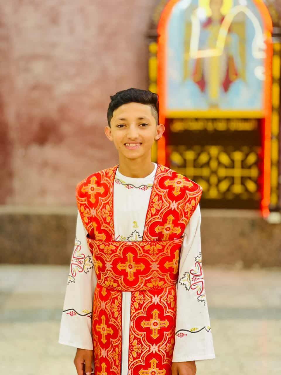 &nbsp;تفاصيل عن كيرلس مدحت ضحية حادث أتوبيس كنيسة مارجرجس المرج