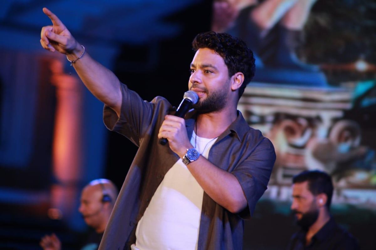 حفل أحمد جمال ونسمة عبد العزيز من صيف الأوبرا 2025 