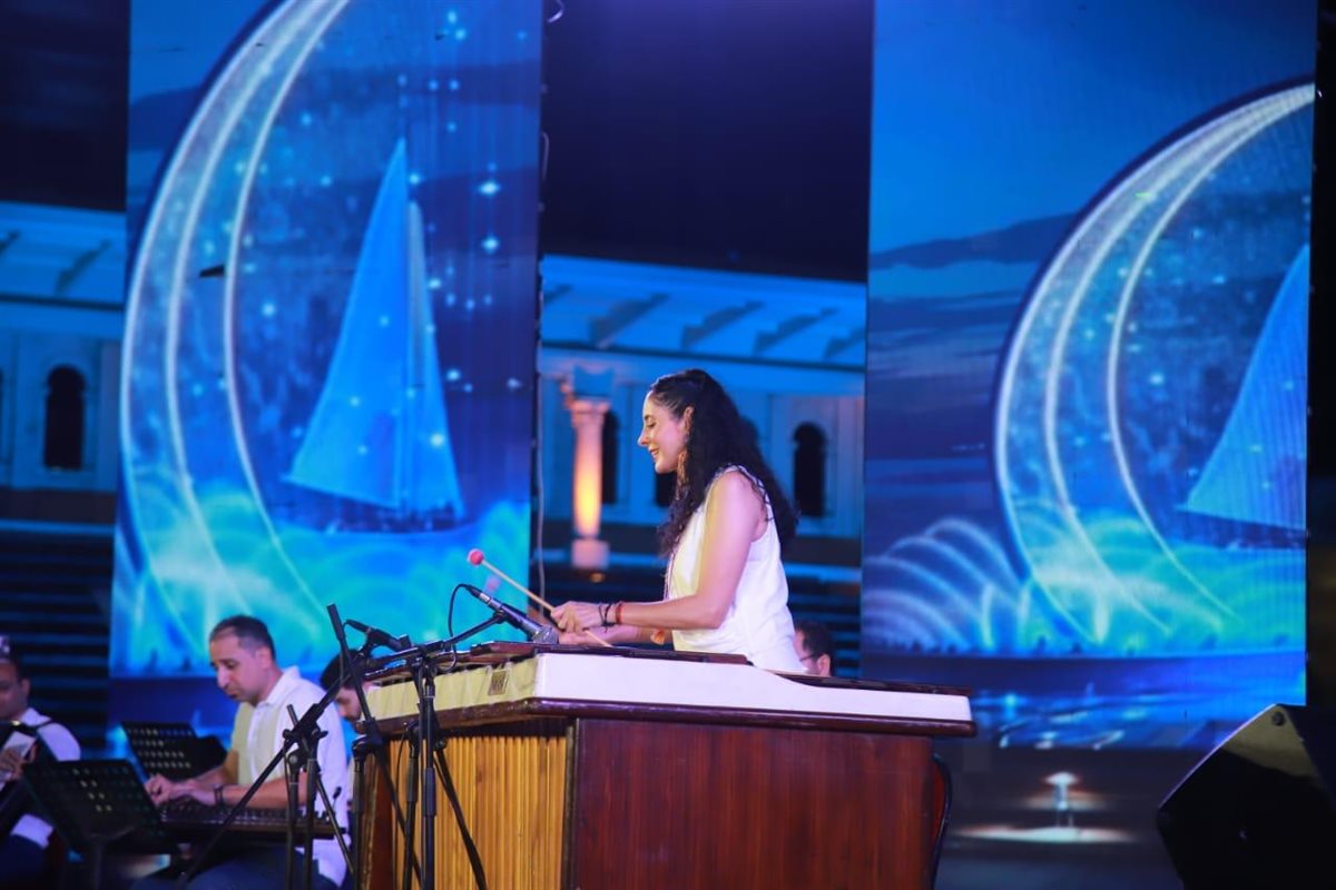 حفل أحمد جمال ونسمة عبد العزيز من صيف الأوبرا 2025 