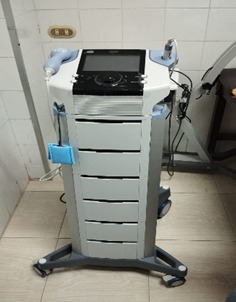 جانب من افتتاح أقسام العلاج الطبيعي الجديدة