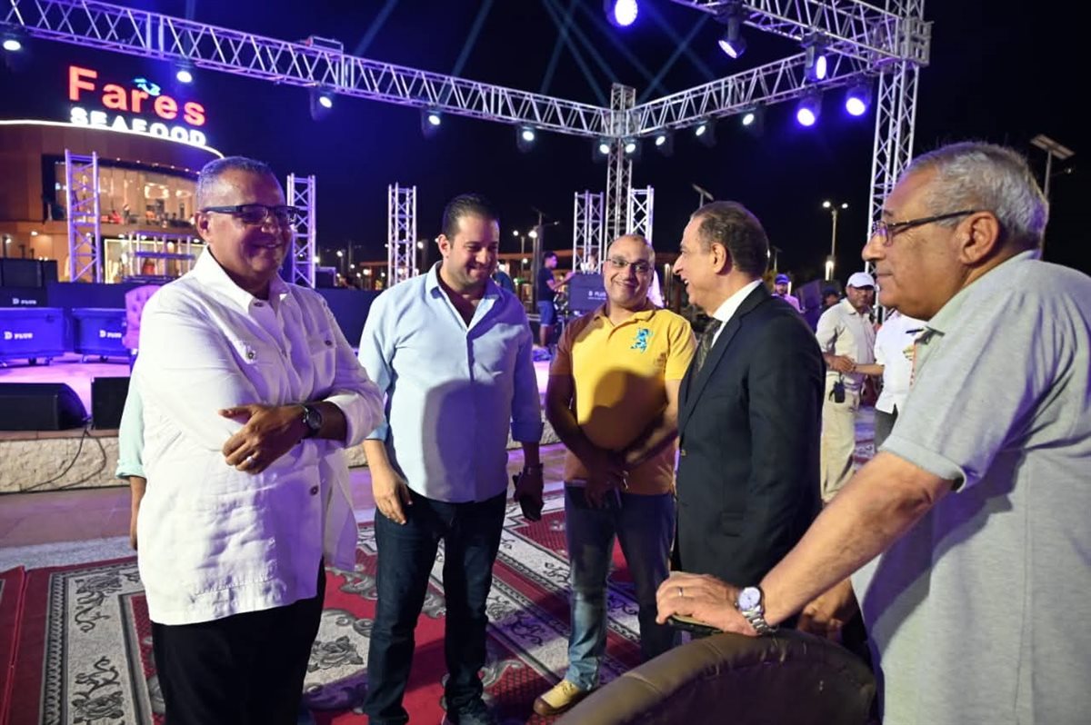 جانب من تفقد المحافظ 