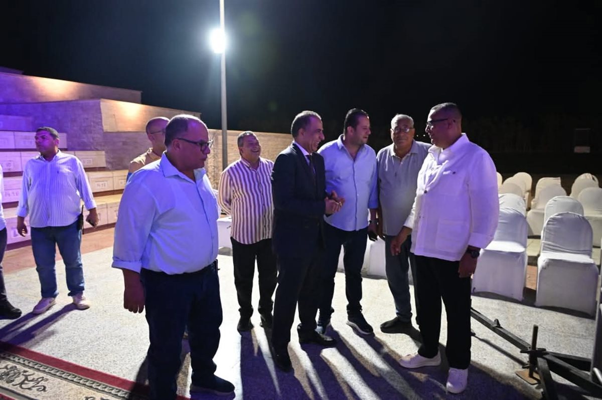 جانب من تفقد المحافظ 