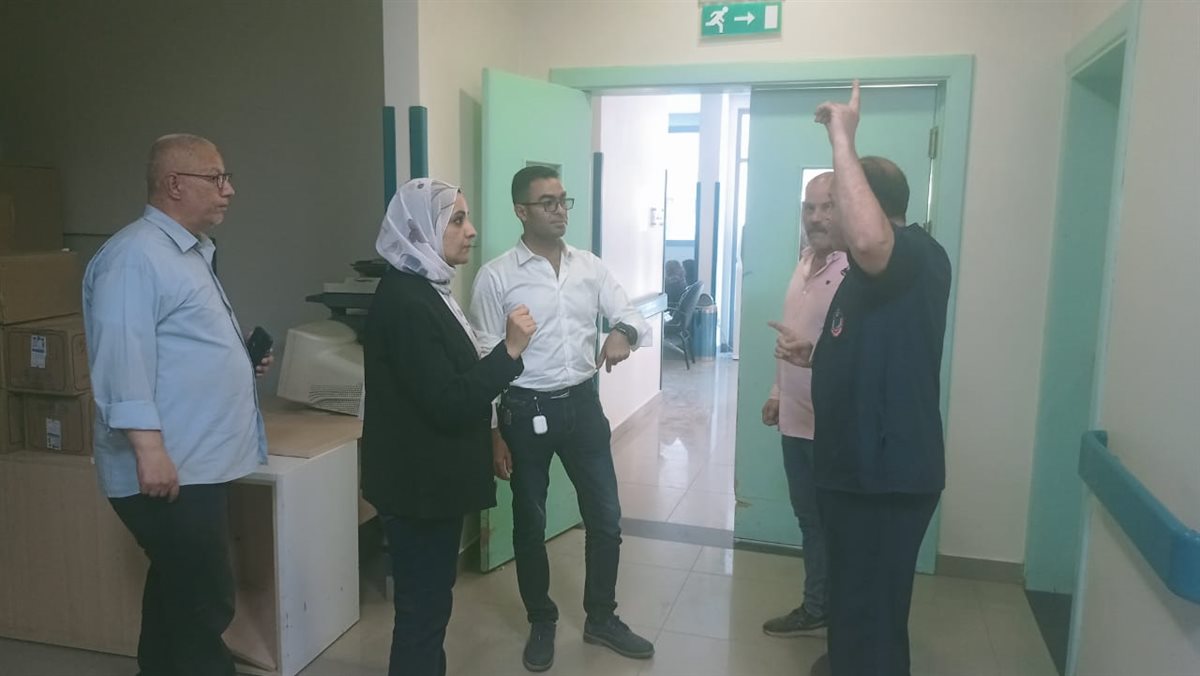 في اول يوم عمل .. وكيل صحه الفيوم الجديد يتفقد مستشفي الفيوم العام
