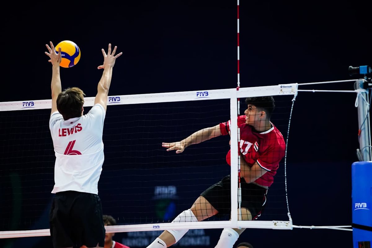 <strong>منتخب شباب الطائرة يهزم كندا بالثلاثة في بطولة العالم تحت 19 سنة</strong>