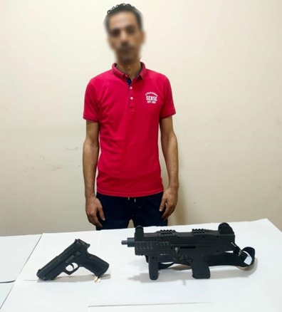 المتهم والمضبوطات