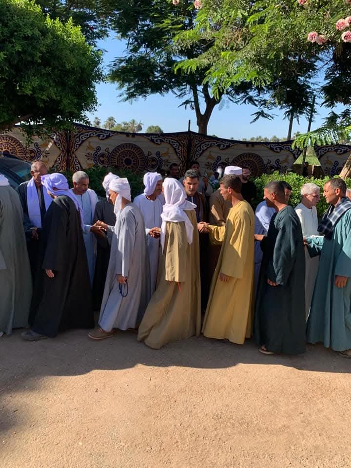 تقبل العزاء بعد الصلح