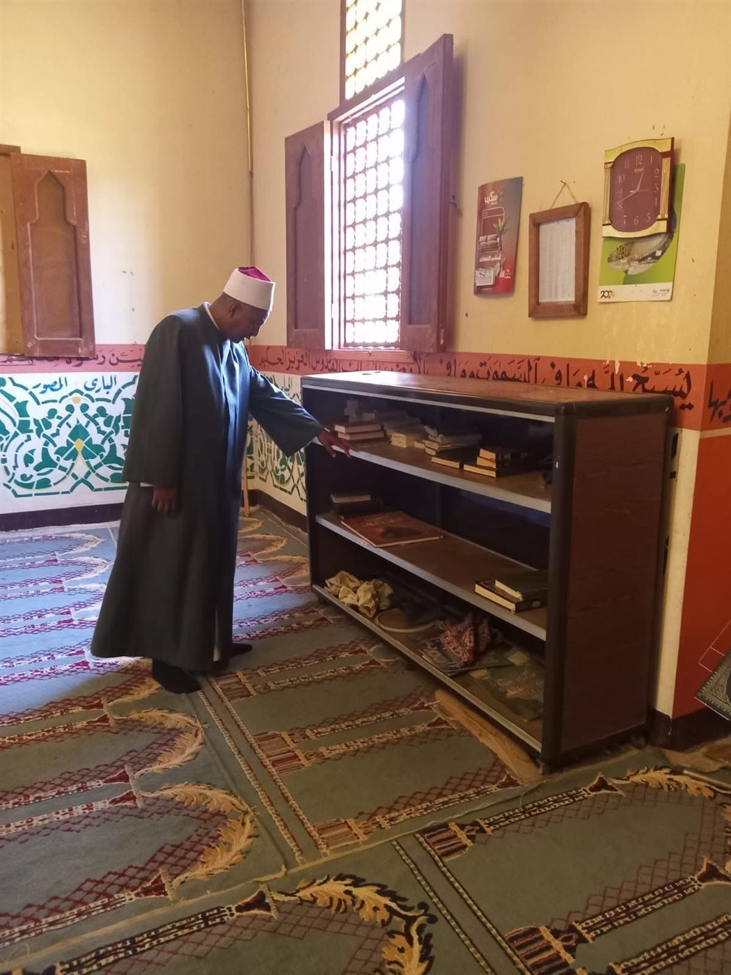 وكيل وزارة الأوقاف بالأقصر وجولات على المساجد