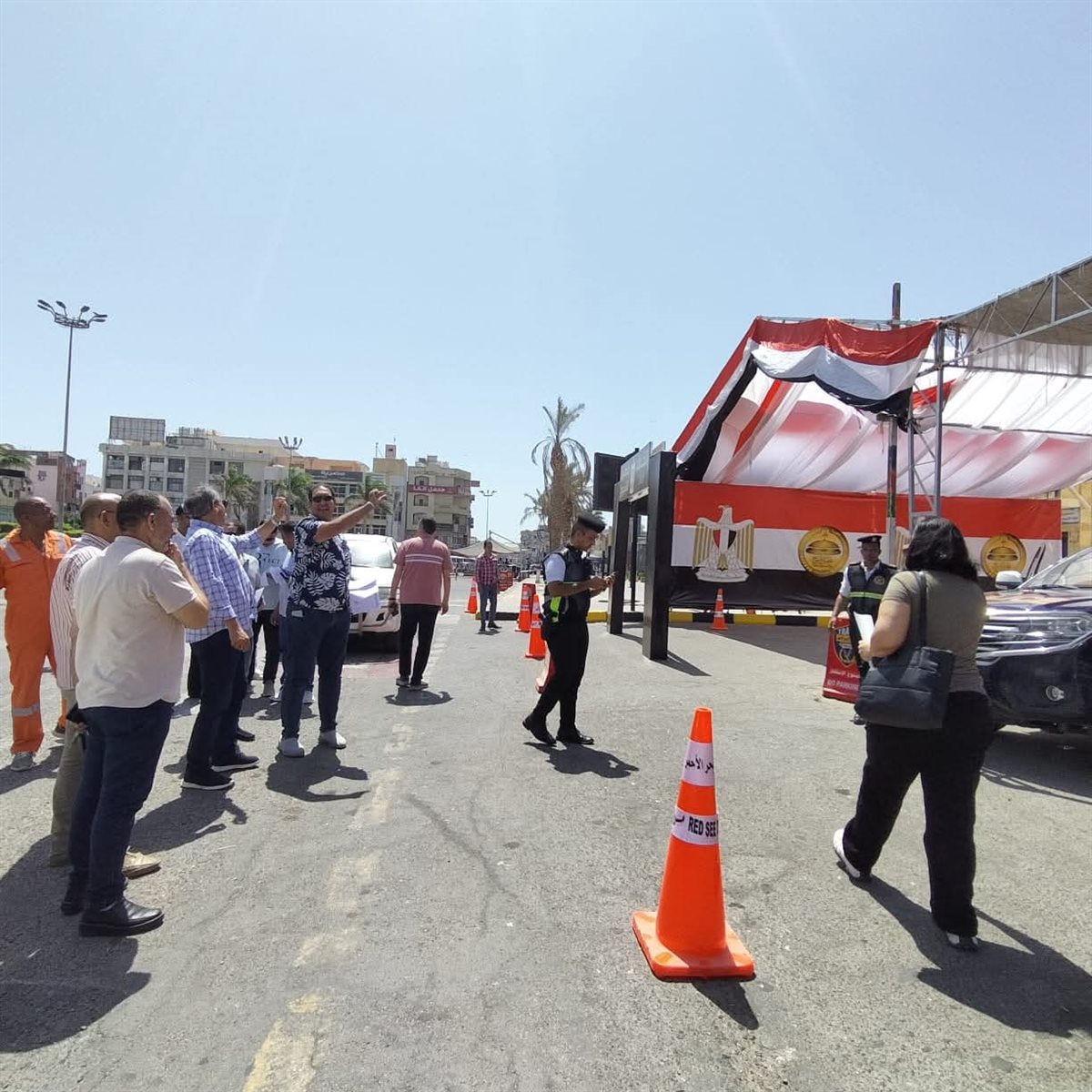 المقار الانتخابية بالغردقة 