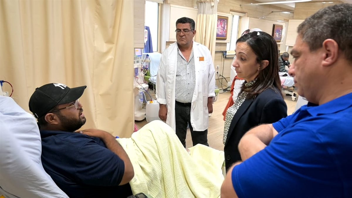 محافظ البحيرة تتفقد مستشفى كوم حمادة