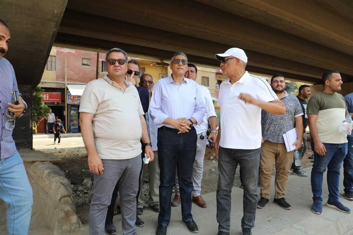 تطوير الشوراع المحيطة بمستشفي بولاق الدكرور