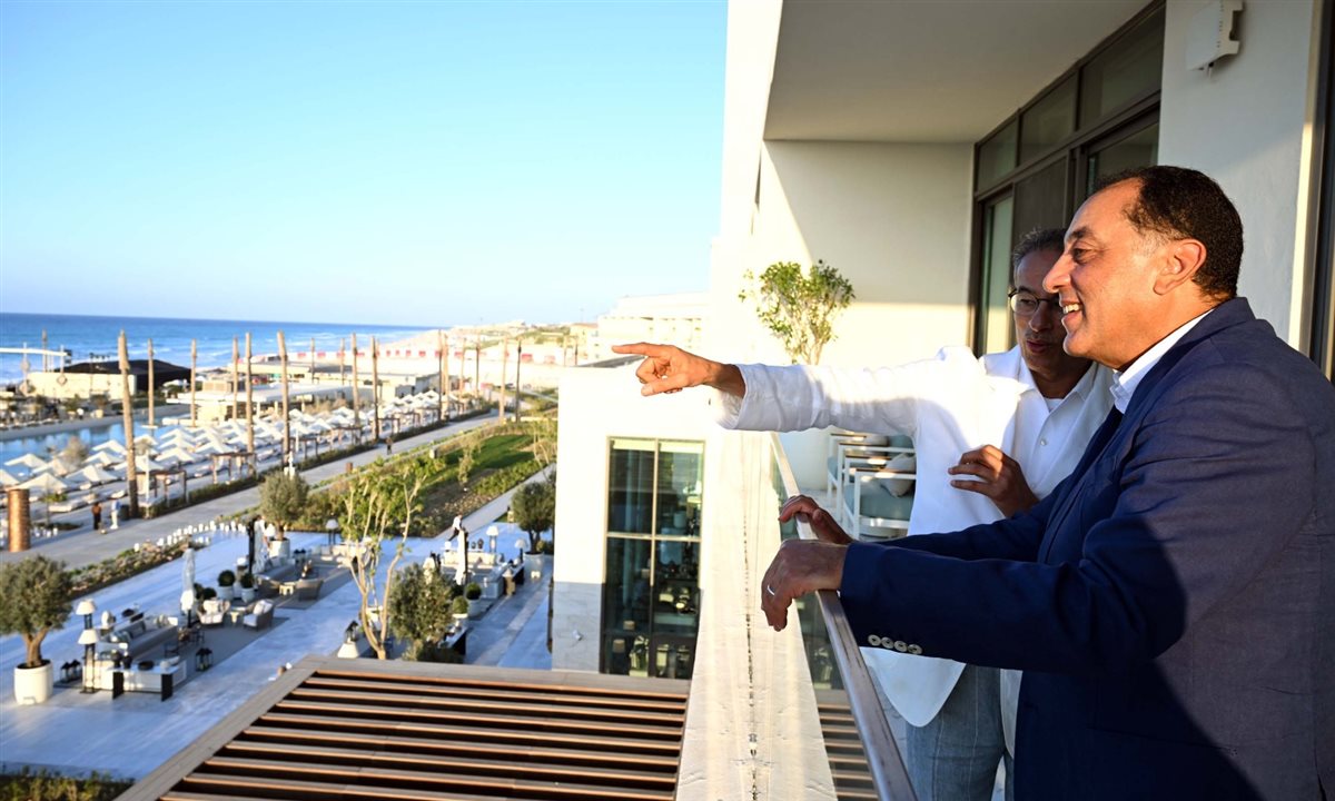 <strong> مدبولي يشهد افتتاح إعمار مصر لفندق Palace Beach Resort Marassi</strong>