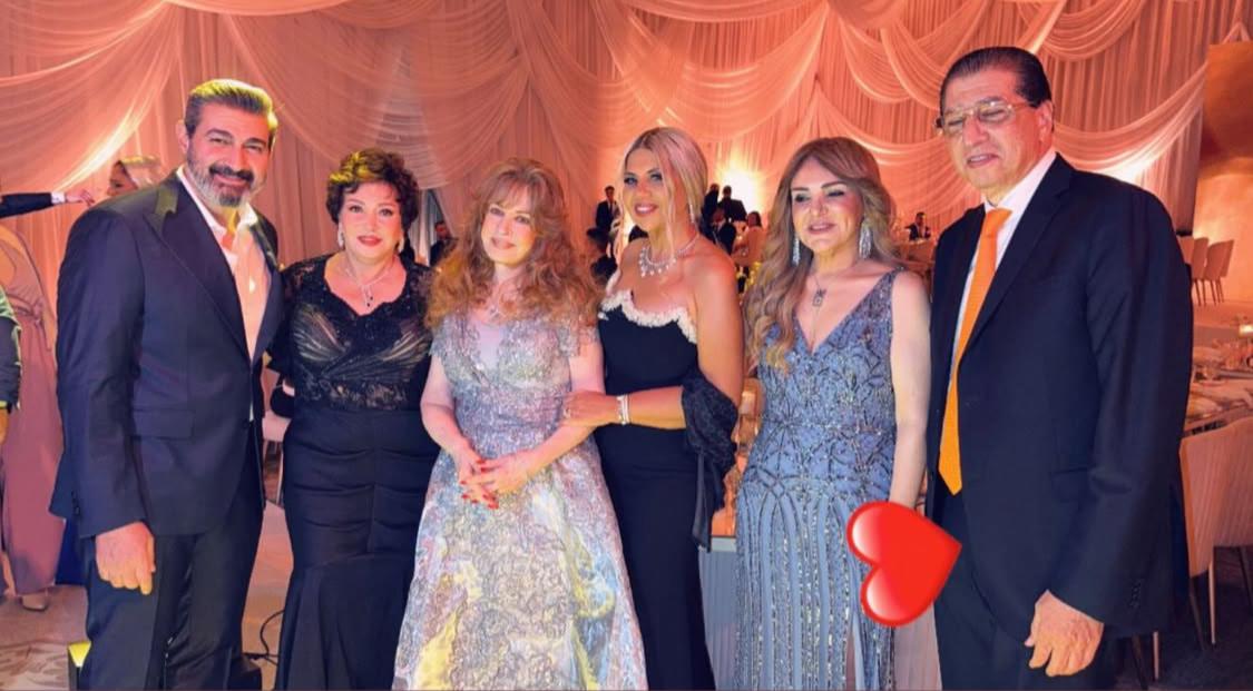 كل النجوم في حفل زفاف حفيدة فيروز