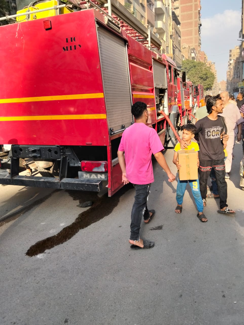 <strong>حريق في شقة سكنية</strong>