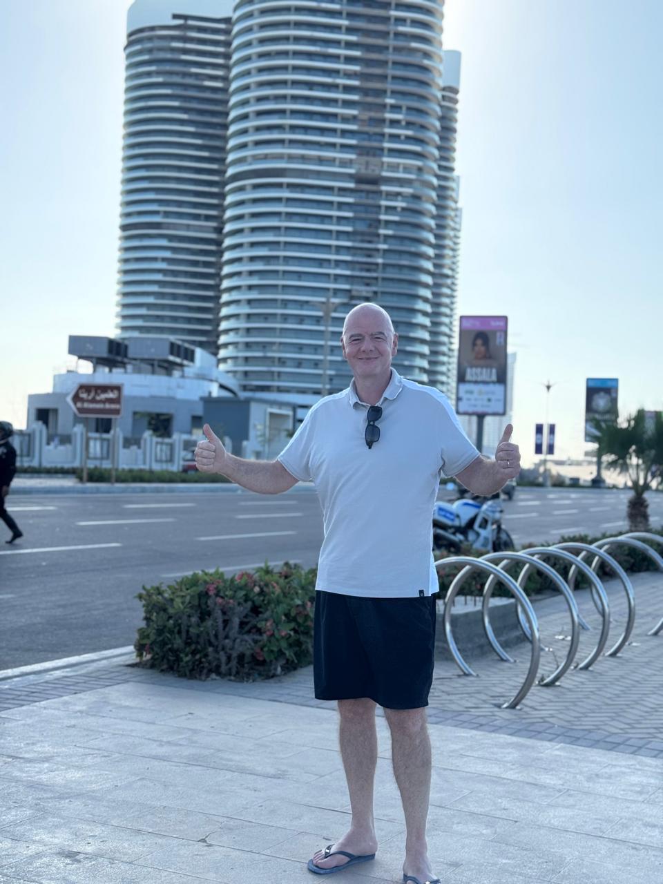 جياني إنفانتينو رئيس الاتحاد الدولي لكرة القدم