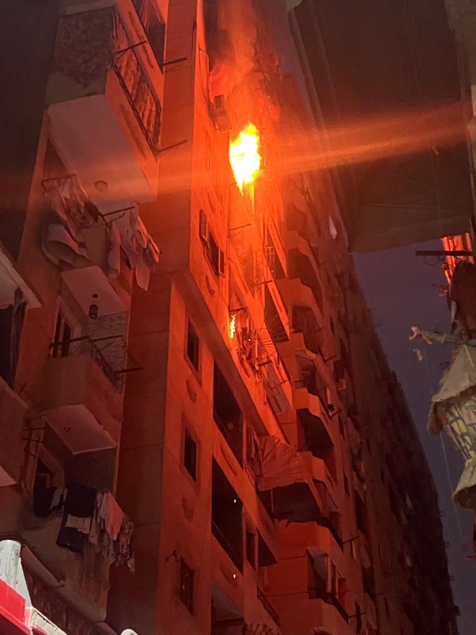 <strong>حريق بشقة سكنية</strong>