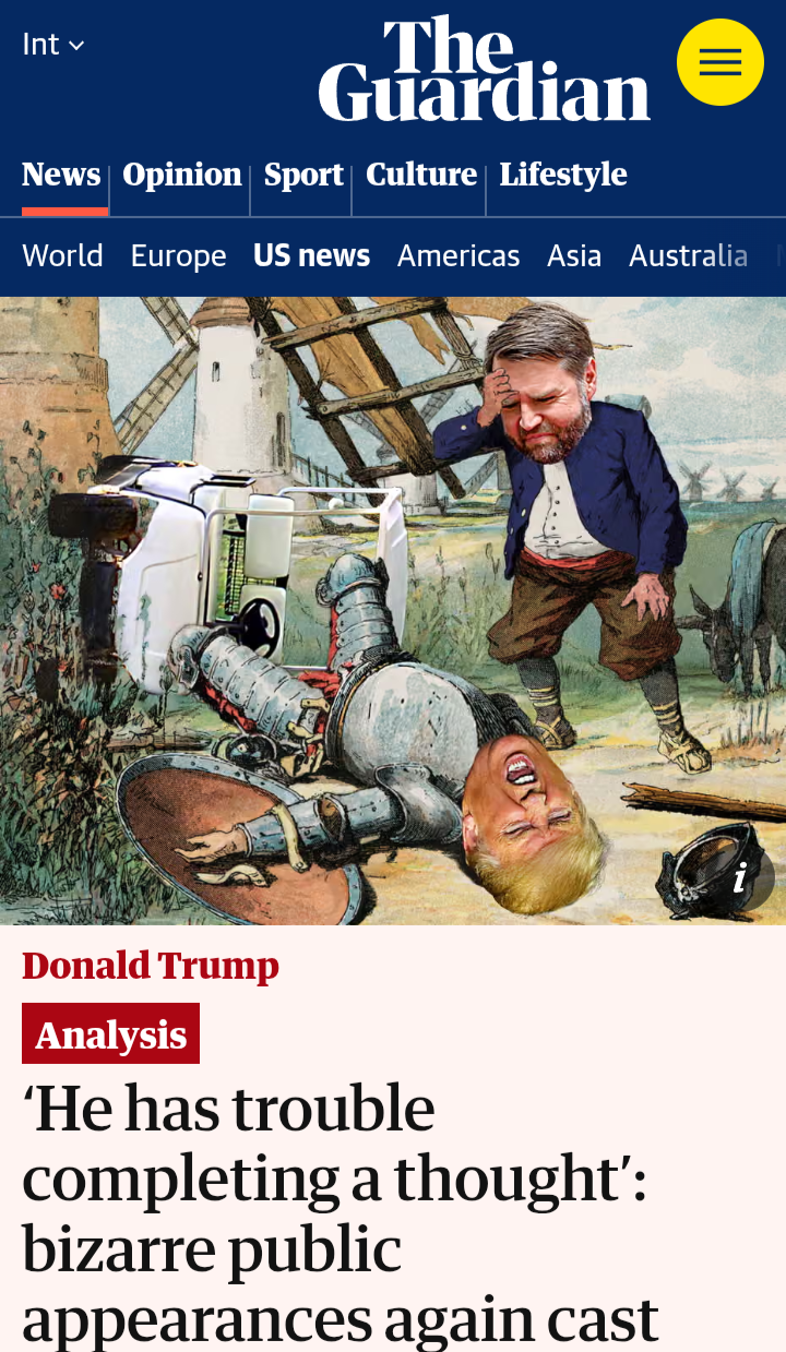 من تقرير الجارديان عن ترامب