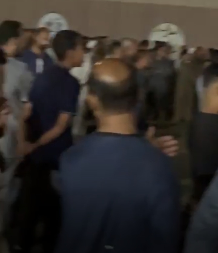 تشييع جنازة الشيخ موسي وأسرته