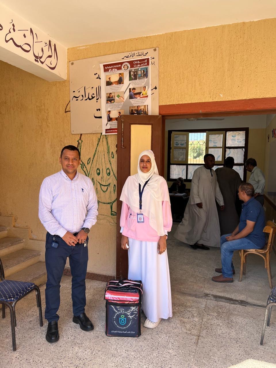 الفرق الطبية داخل اللجان