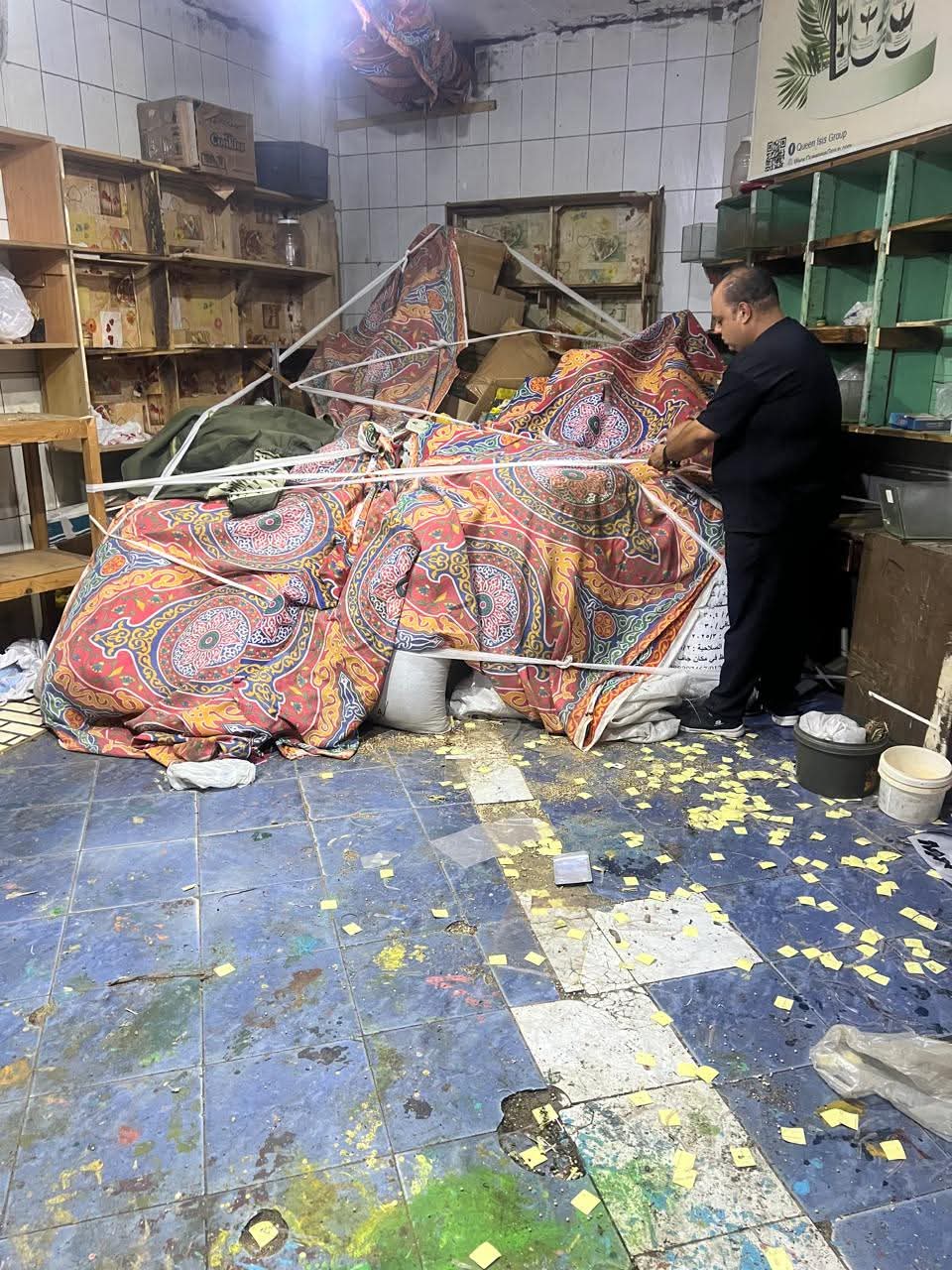 ضبط وإعدام 10 أطنان من الأغذية والمشروبات غير الصالحة للاستهلاك