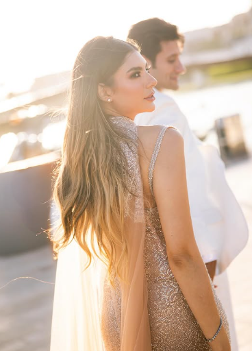 الإعلامية لما جبريل وزوجها