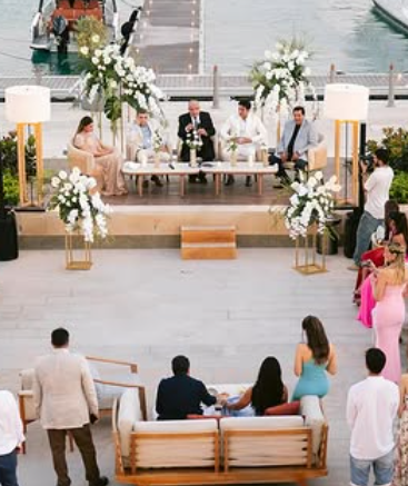 عقد قران الإعلامية لما جبريل بحضور االأهل والأصدقاء