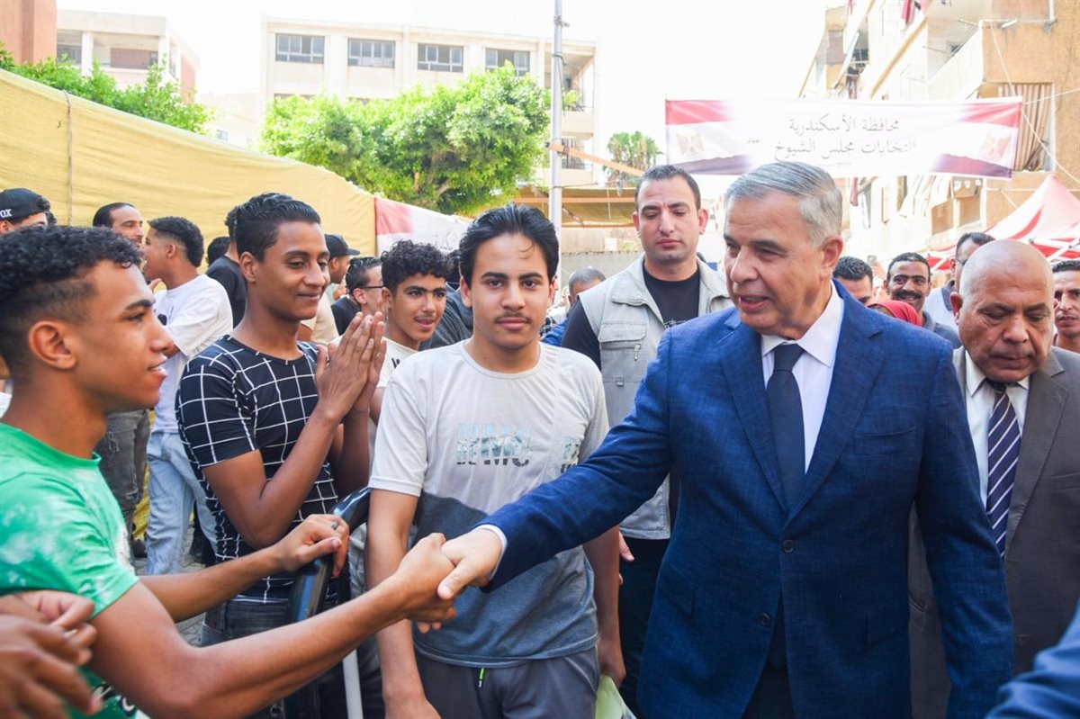 محافظ الإسكندرية يحث المواطنين على المشاركة