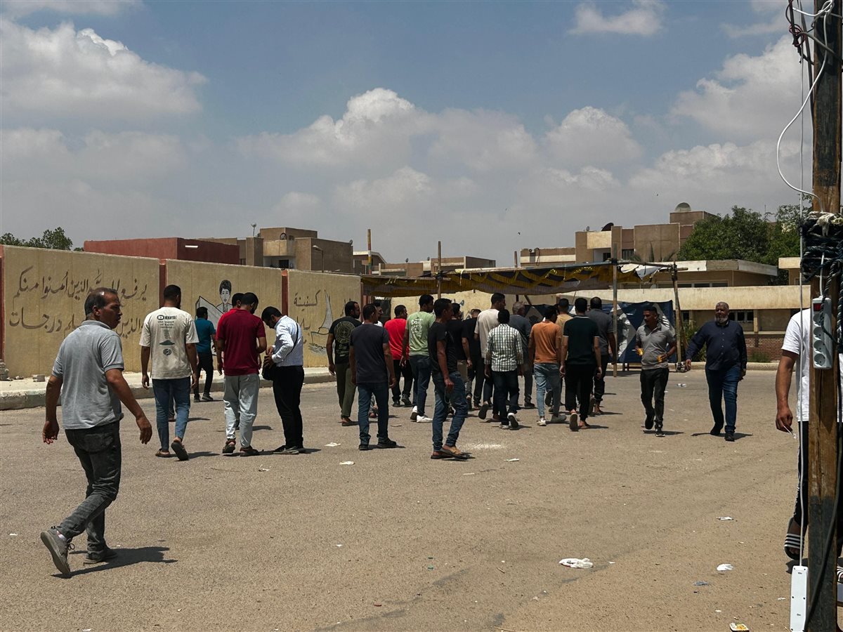 إقبال المواطنين على انتخابات مجلس الشيوخ بالمنوفية