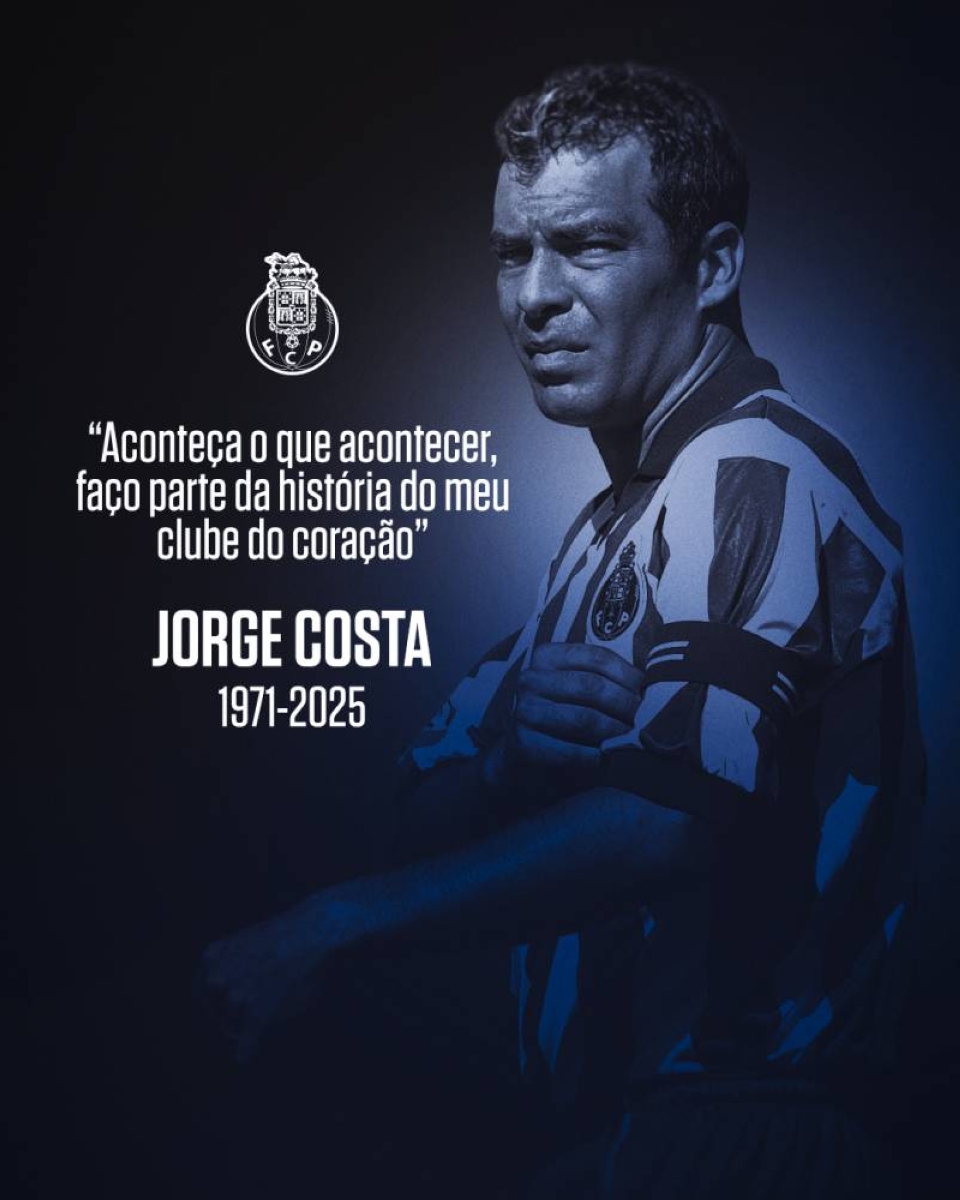 <strong>بسبب أزمة قلبية.. وفاة جورج كوستا أسطورة فريق بورتو البرتغالي عن عمر يناهز 53 عامًا</strong>