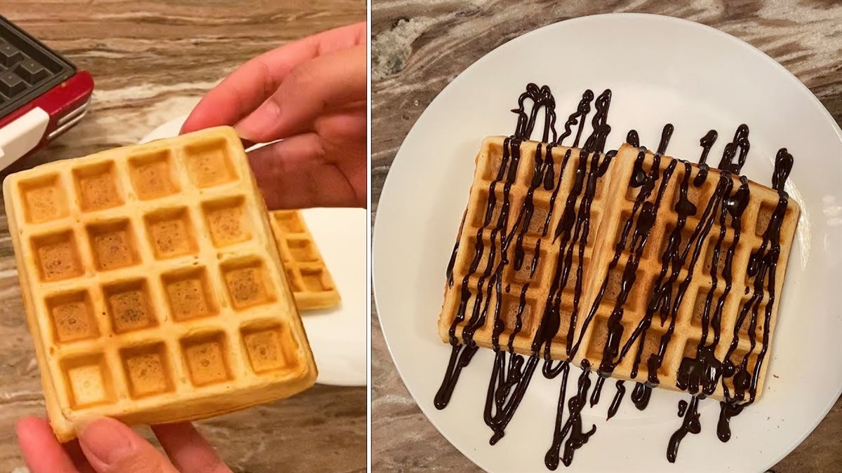 طريقة عمل الوافل في البيت