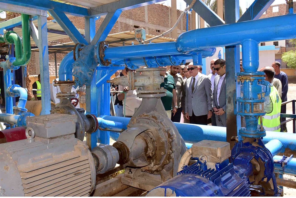 جولة محافظ الأقصر في الاقالتة&nbsp;