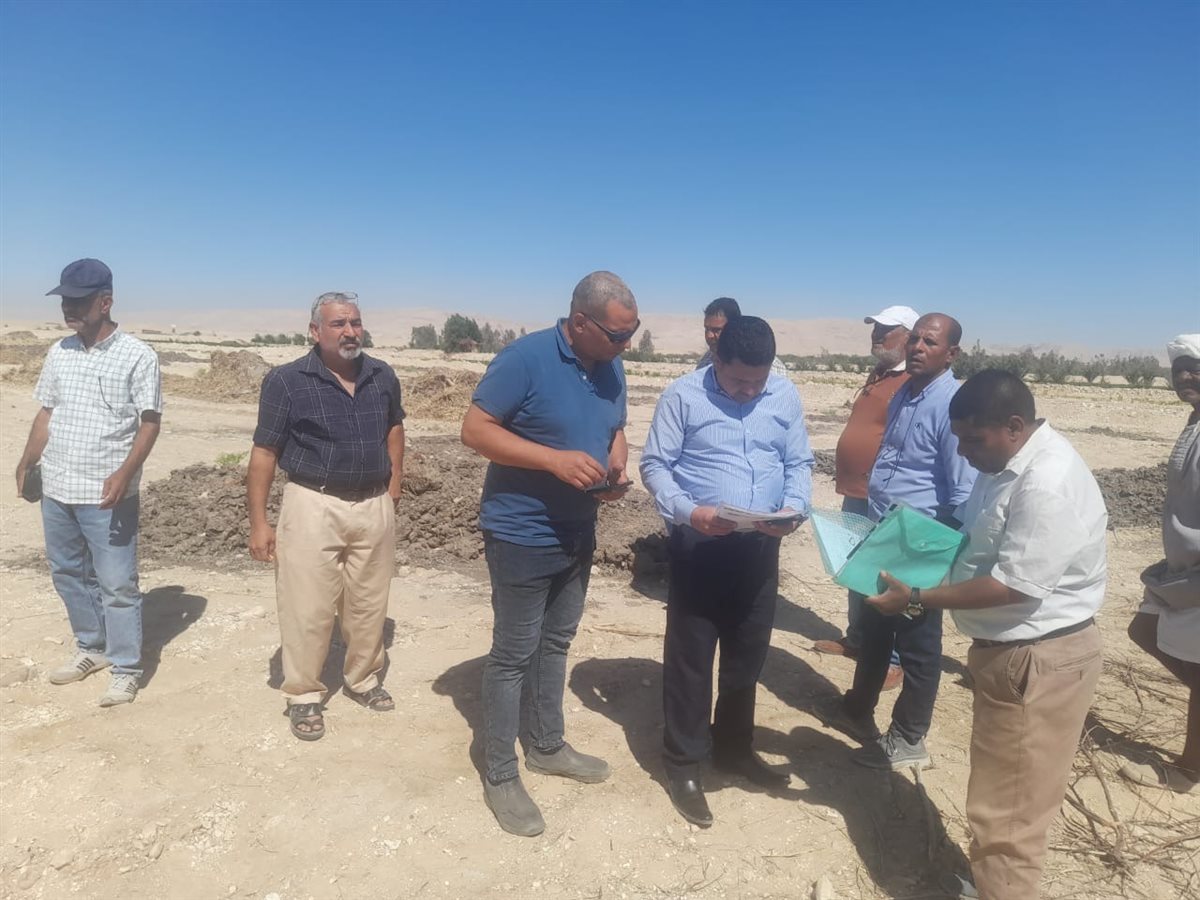 تقنين الأراضي بالأقصر