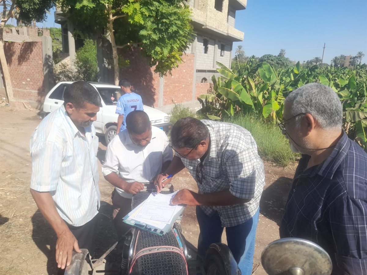 تقنين الأراضي بالأقصر