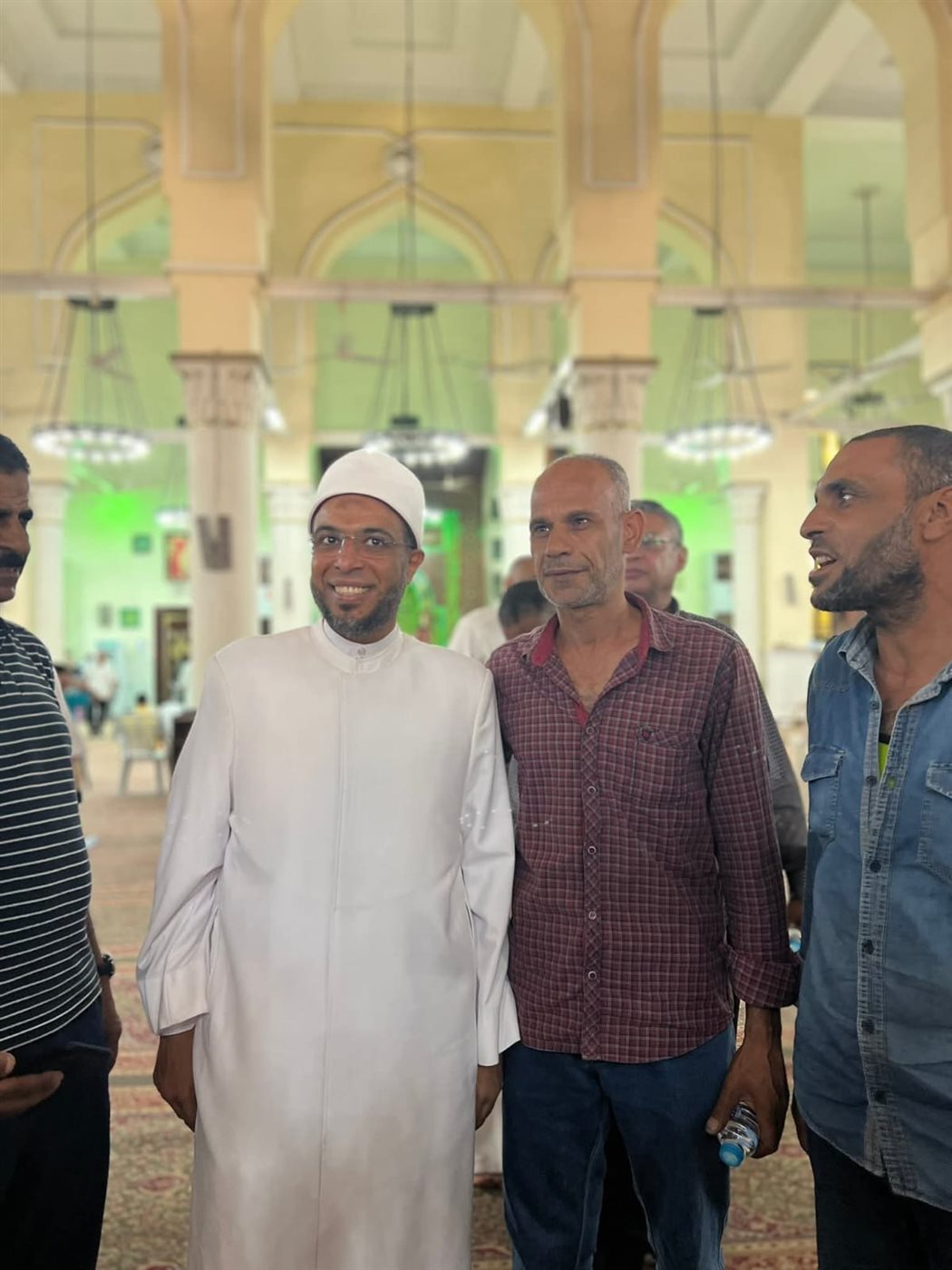 أول ظهور للشيخ محمد أبوبكر بمسجد السيدة فاطمة الزهراء