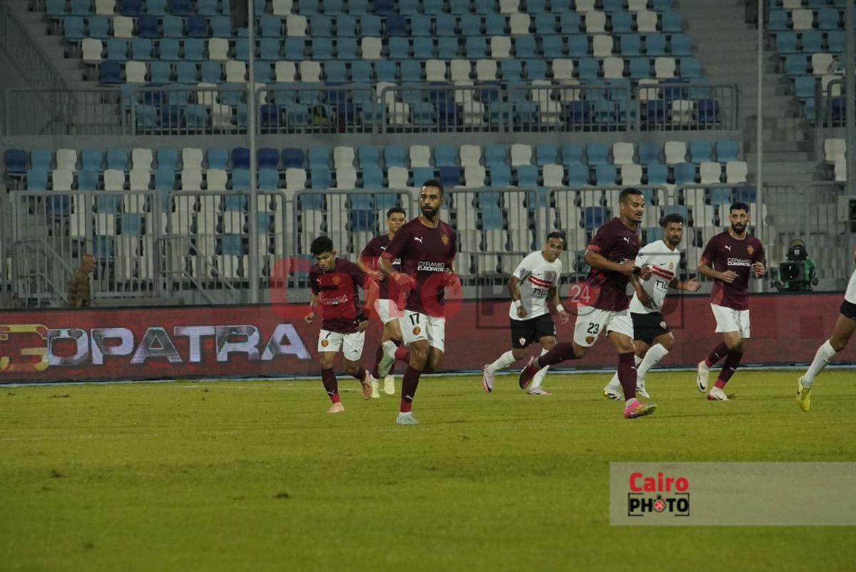 مباراة الزمالك وسيراميكا كليوباترا بالدوري الممتاز