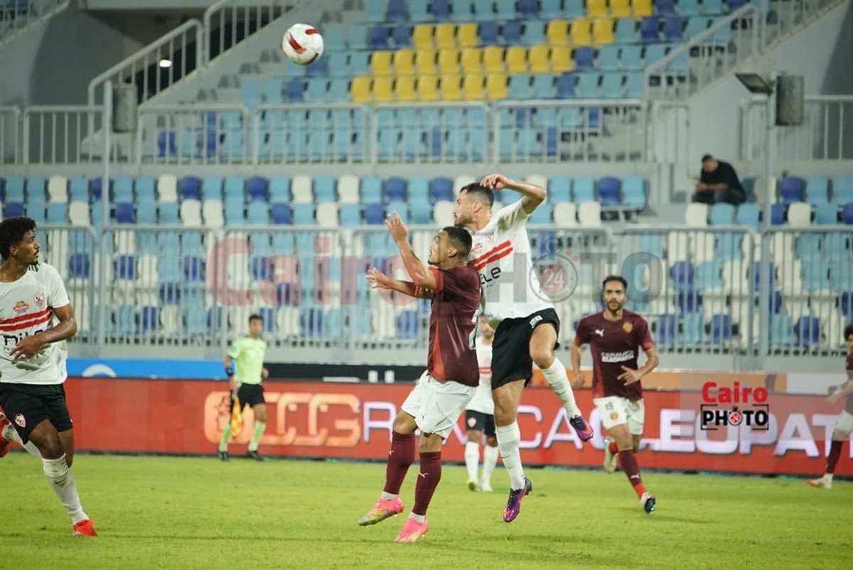 مباراة الزمالك وسيراميكا كليوباترا بالدوري الممتاز