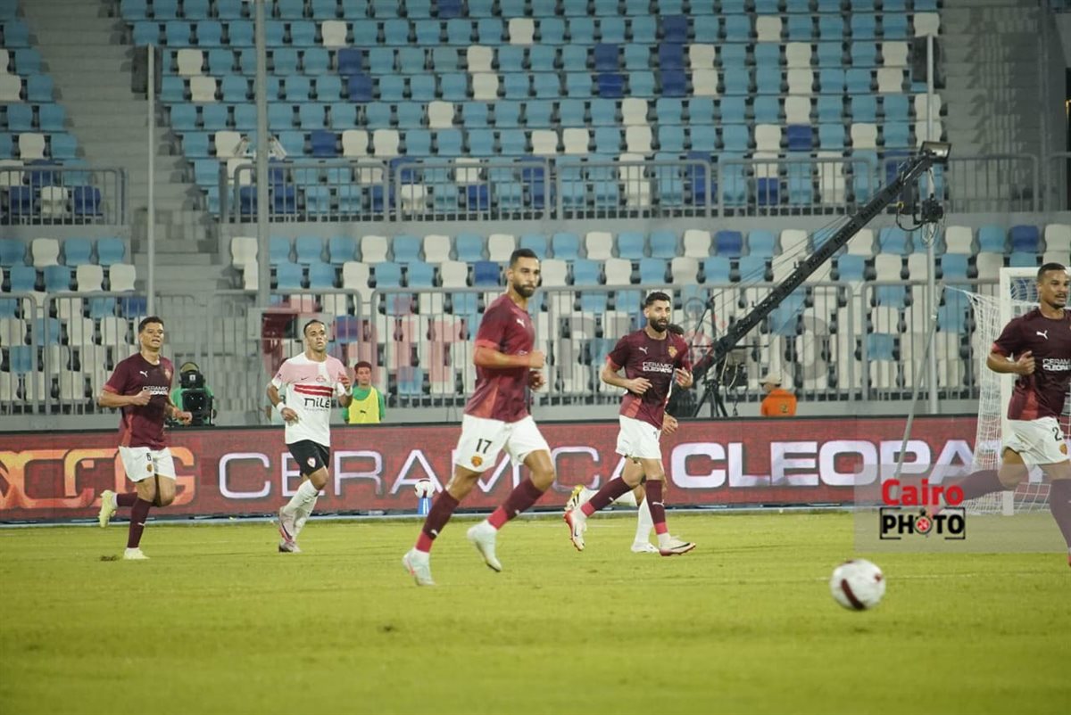 مباراة الزمالك وسيراميكا كليوباترا بالدوري الممتاز