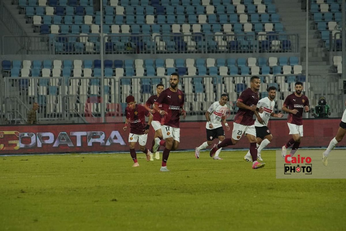 مباراة الزمالك وسيراميكا كليوباترا بالدوري الممتاز