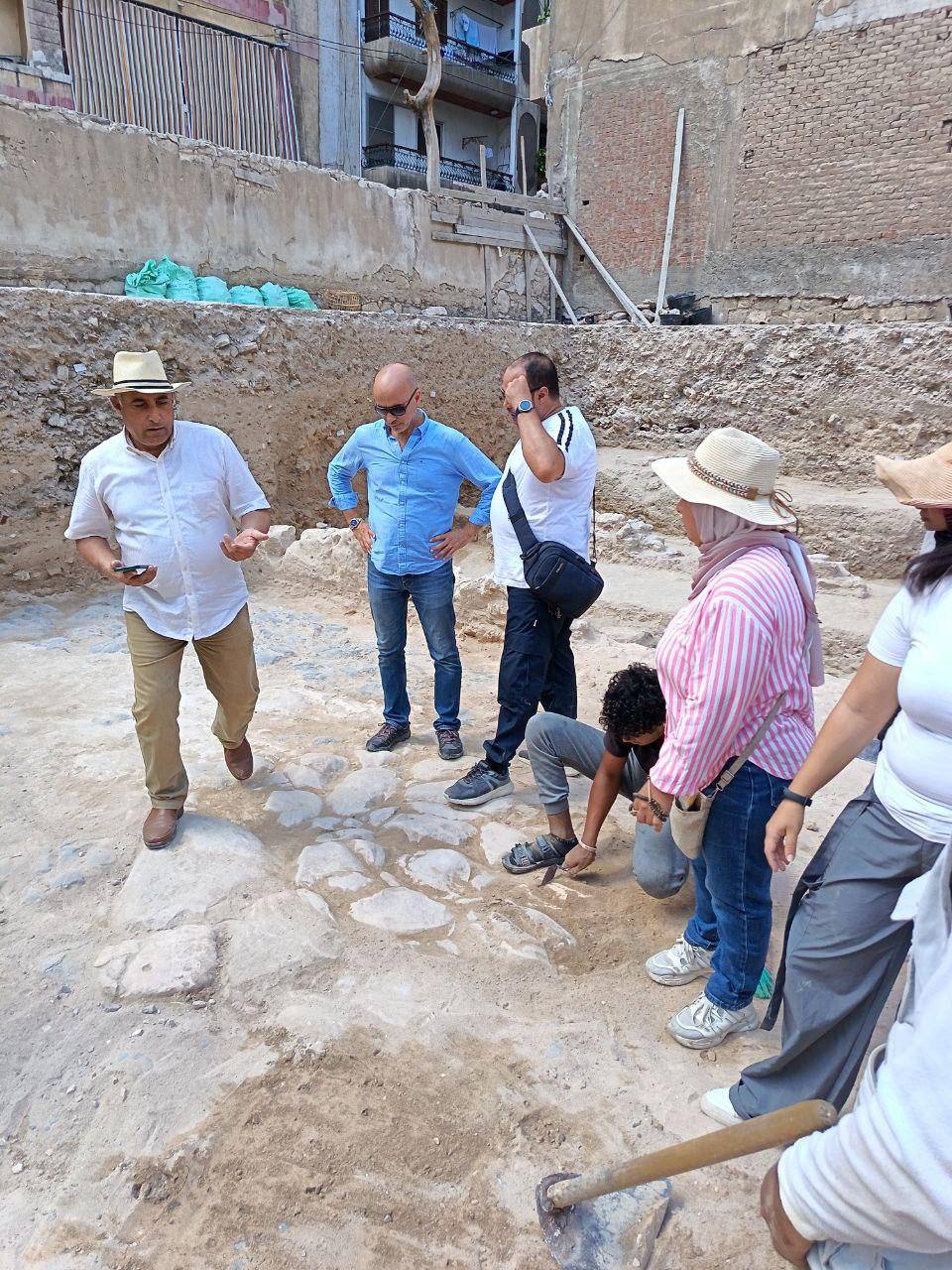 جولة أثرية لقيادات آثار الإسكندرية 