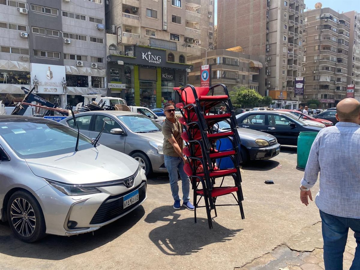 جانب من حملات محافظة القاهرة