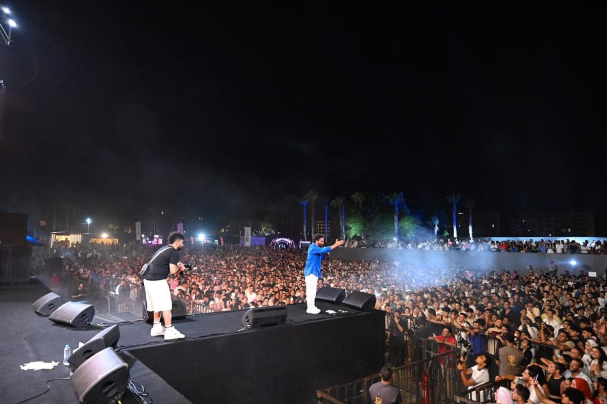 حميد الشاعري يشعل أضخم حفلات العلمين الجديدة