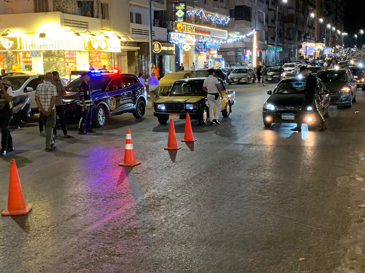 حملات مرورية بالإسكندرية 