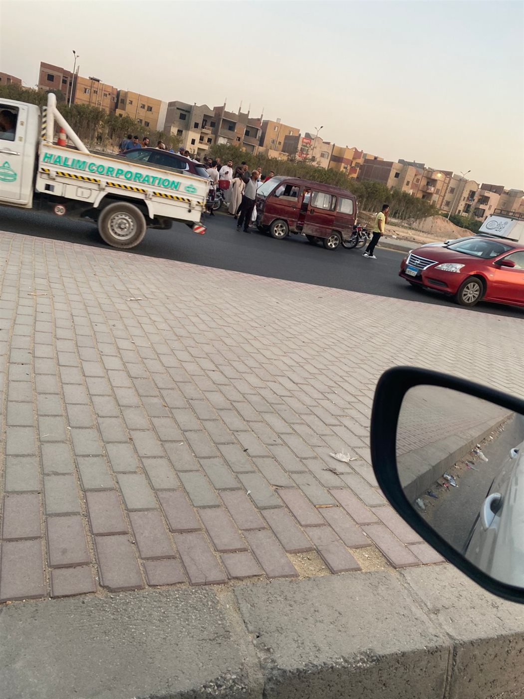 صورة من موقع الحادث