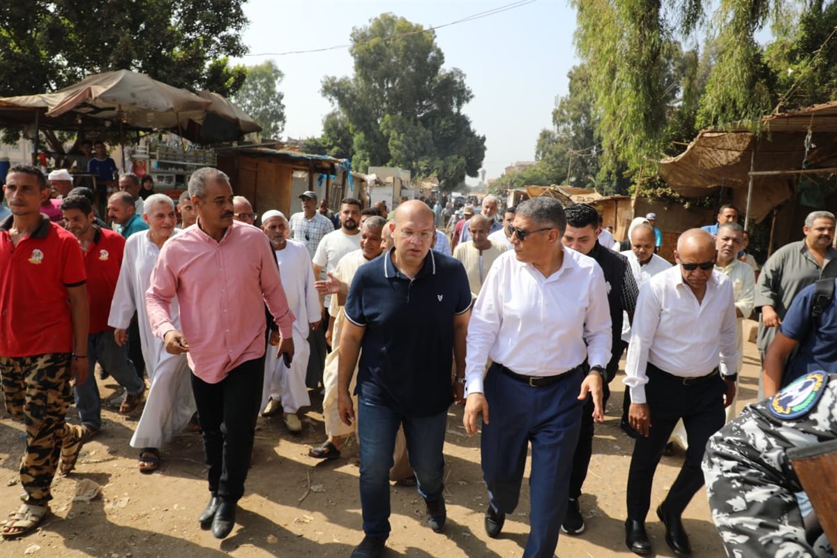 جولة محافظ الجيزة