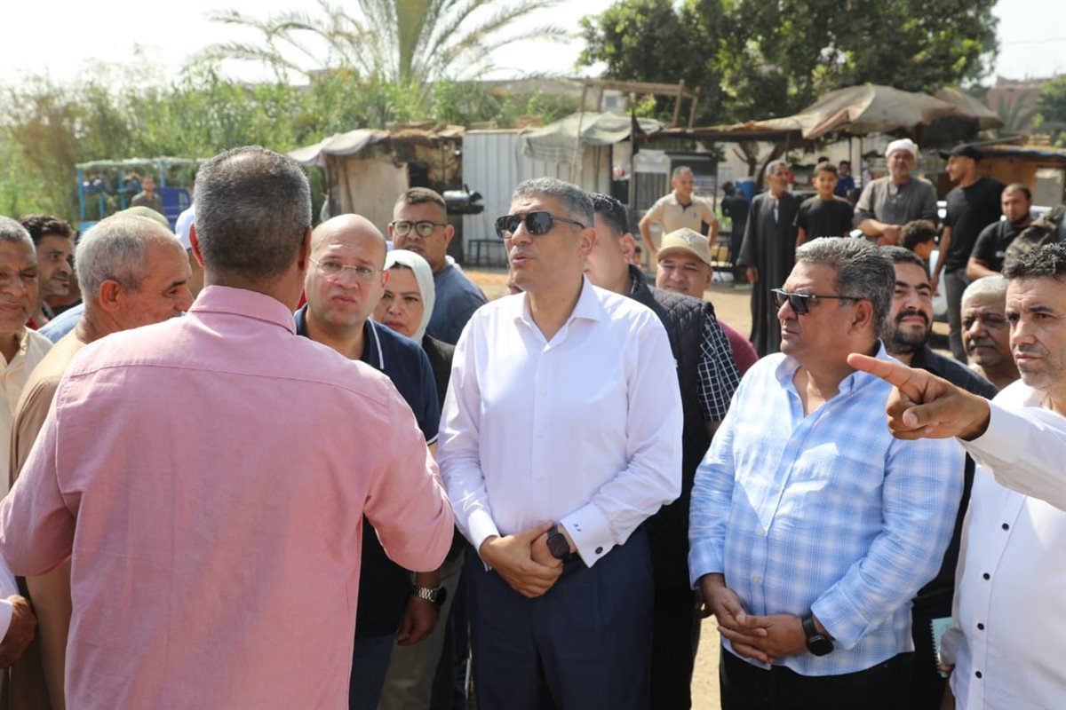 جولة محافظ الجيزة