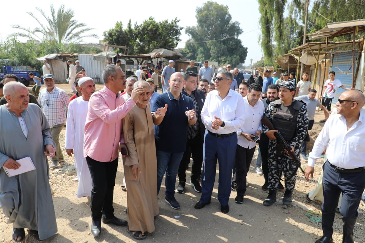 جولة محافظ الجيزة