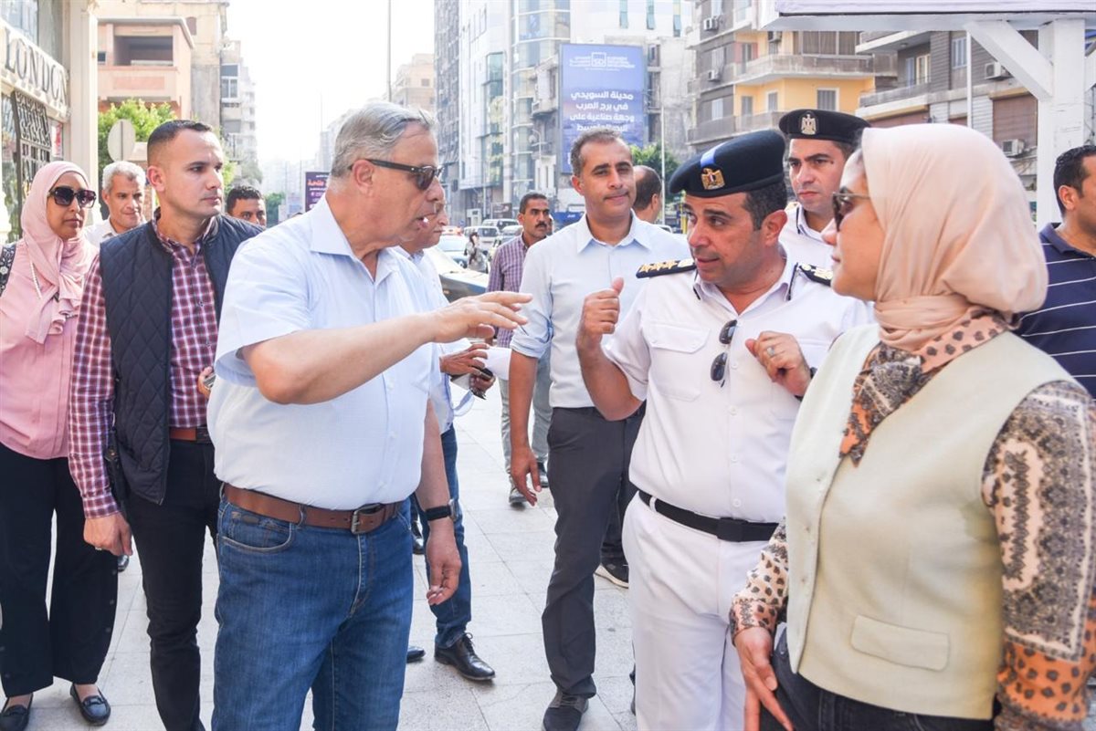 تفقد محافظ الإسكندرية