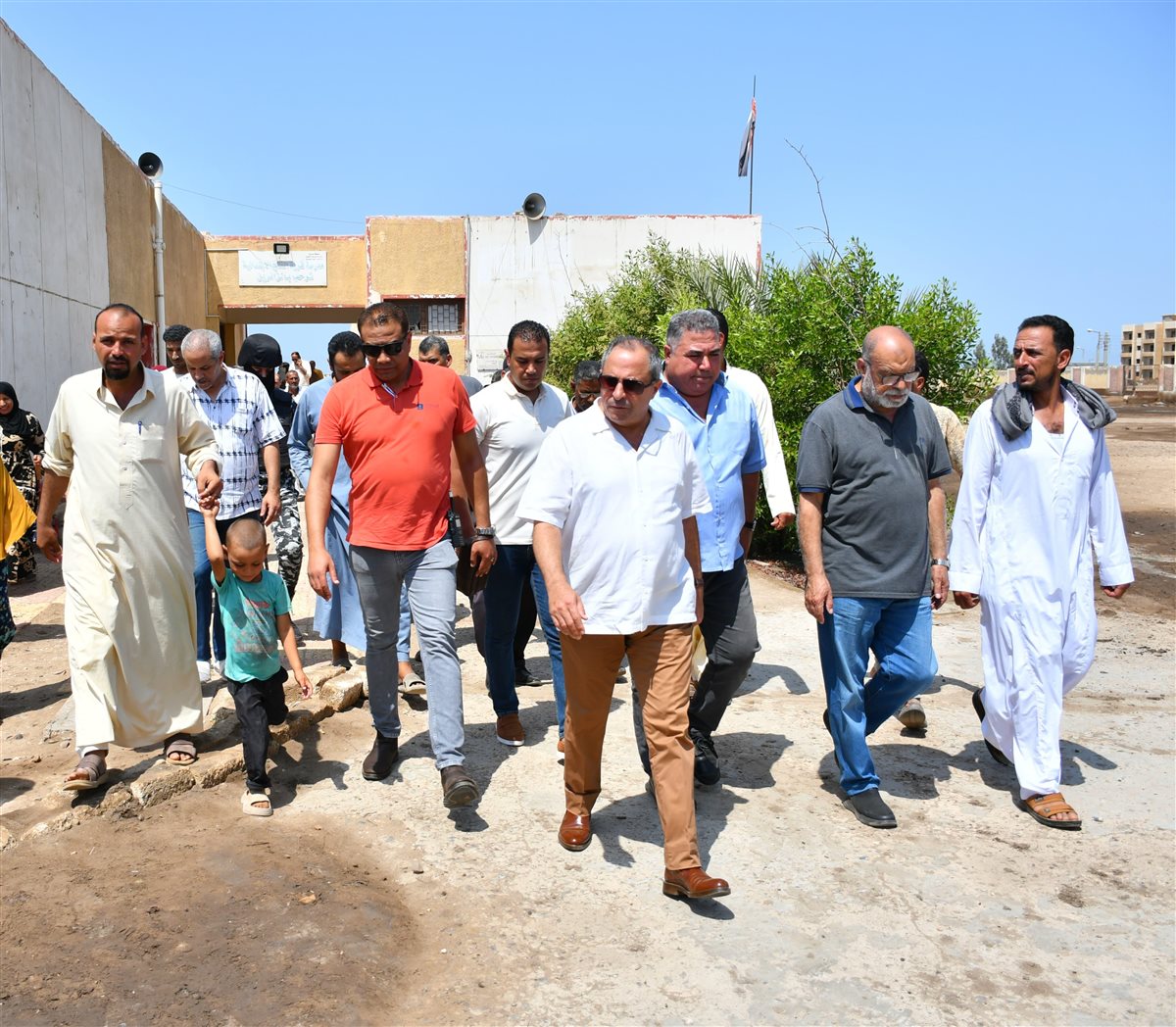 جولات ميدانية لـ محافظ بورسعيد 